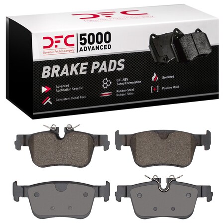Dynamic Friction Co DFC 5000 Advanced Brake Pads - Ceramic 1551-2410-00