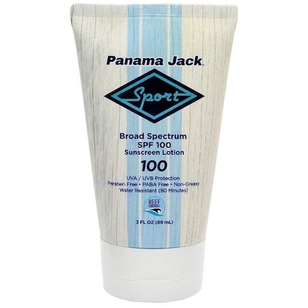 Panama Jack Sport Sunscreen Lotion, 3 floz Bottle 8299