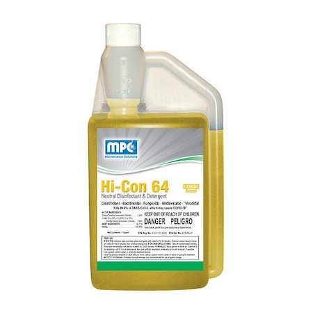 Zoro Select Disinfectant Cleaner 417VE7