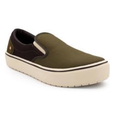Airwalk Venice Slip-on Canvas CT - Men's - CT EH SF SR - Military Olive Choc. Brown - 12EE AW7001-12EE
