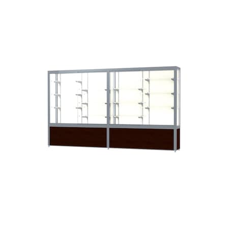 Ghent Display Case 120x66x16, Satin, Walnut 10410PB-SN-W