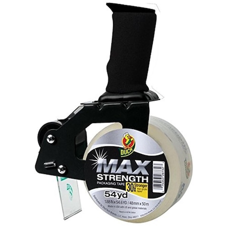 Shurtech Brands Foam Handle Tape Dispenser with Duck Max Strength Packaging Tape 284984