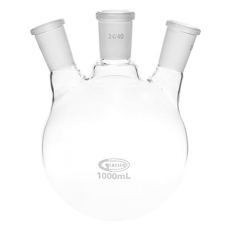 United Scientific Supplies Inc Glass Flasks, Colorless UN3NKFK1000