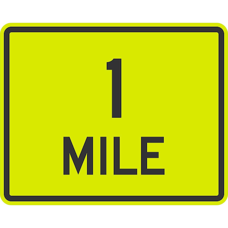 Lyle 1 Mile, 30x24, Diamond Grade, Yellow Green G-14767-DG_30x24