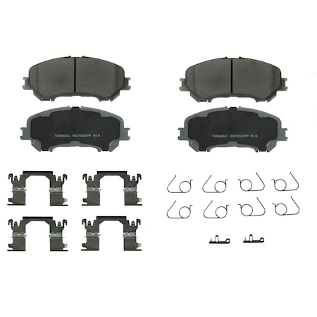 Wagner Brakes Disc Brake Pad Set-QC1737 QC1737