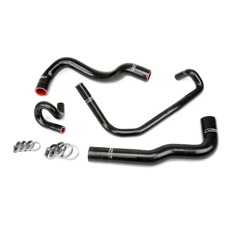 Hps Performance Silicone Radiator and Heater Hose Kit, 01-05 Lexus IS300 1JZ-GTE VVT-i 57-1960-BLK