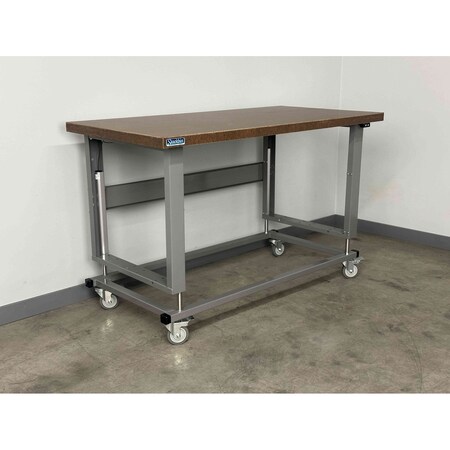Stackbin Workbench, Mobile, Electric, Lift, Adj. H6036-2500-E-VB