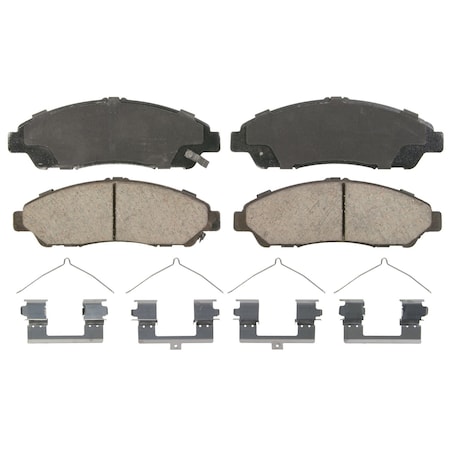 Wagner Brake QuickStop Front Disc Brake Pad Set Ceramic,  ZD1378