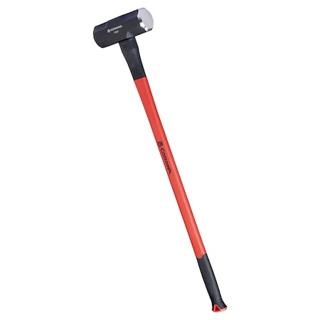 Corona Tools Sledge Hammer, 12 lb. Head, 36 in. Solid-Core Fiberglass Handle ST82012