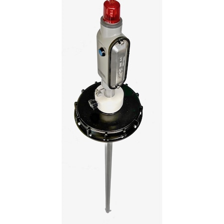 Gizmo Engineering Intrinsically Safe IBC High Level Alarm 316 Stainless Steel, 6 in IBC lid, Battery powered IS-IHK-SS