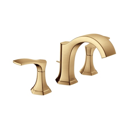 Hansgrohe Locarno Widespread Faucet 110 with pop-up drain, 1.2 GPM in Brushed Bronze 04813140