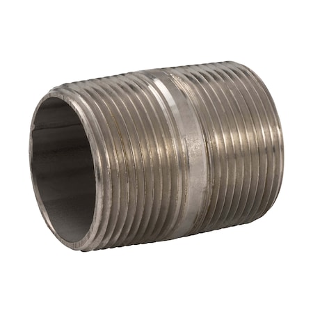 Proline Series Stainless Steel 1-1/4-in MIP x 2-in Sch40 Nipple SN-928