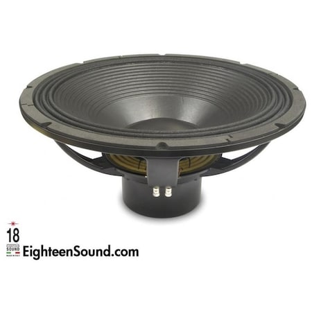 18 Sound 21-in Extended LF Neodymium Transducer w/Carbon fiber reinforced treated cellulose cone 8 Ohms 21NLW9601-8