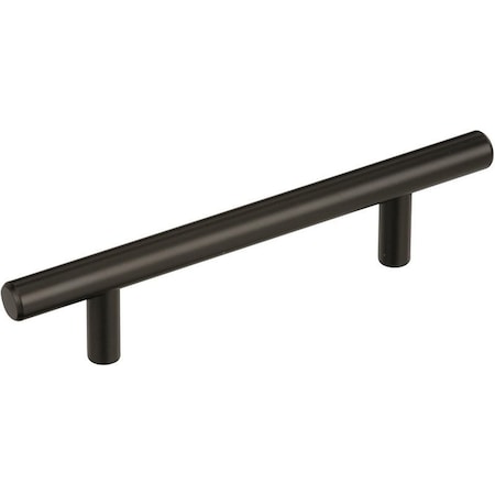 Amerock Bar Pulls Series Center-to-Center Pull, 6-1/8 in L Handle, 1-3/8 in H Handle, 1-3/8 in Projection BP40516BBR