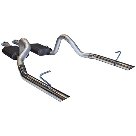 Flowmaster Dual Rear Exit American Thunder Exhaust System Kit Mustang Lx-Gt 17213