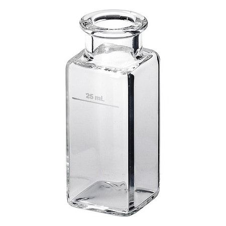 Hach Vial, 58.42 mm H, Colorless, PK2 1353702
