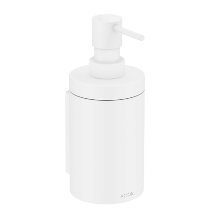 Axor Universal Circular Soap dispenser in Matte White 42810700