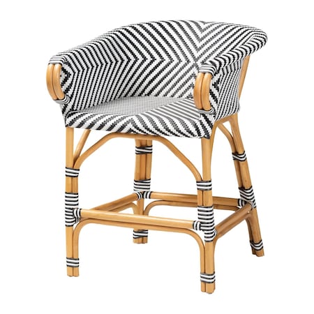 Bali & Pari Max Natural Rattan Counter Stool 269-14774-ZORO