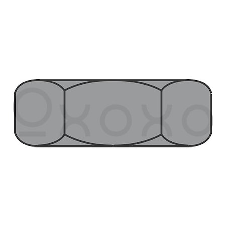 Oxoxo 4-40X3/16X1/16 Small Pattern Hex Machine Screw Nut Plain, 10000PK 505533