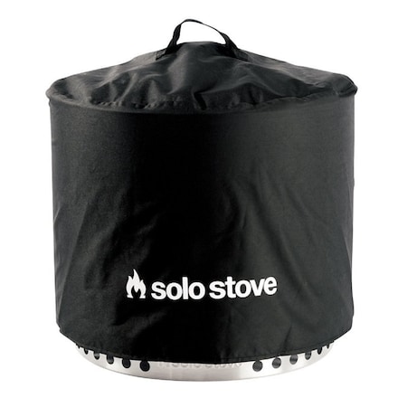 Solo Stove Bonfire Shelter, 22 in L, 22 in W, Aluminum/Polyester, Black SSBON-SHELTER-BLK