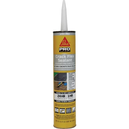 Sika SikaFlex 10.1 Oz. Gray Polyurethane Concrete Sealant 515306