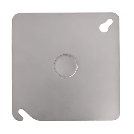 E Energetic Lighting 4"x4" Metal Flat Square electrical box Cover, 50PK EMC-4FKH