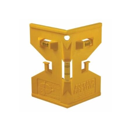 Empire Level POLYCAST Post and Pipe Level, 9 in L, 3 Vials, Plastic, 6PK 272-720