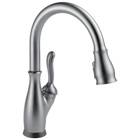Delta Leland Single Handle Pull-Down Kitchen Faucet with Touch2O and ShieldSpray Technologies 9178T-AR-DST