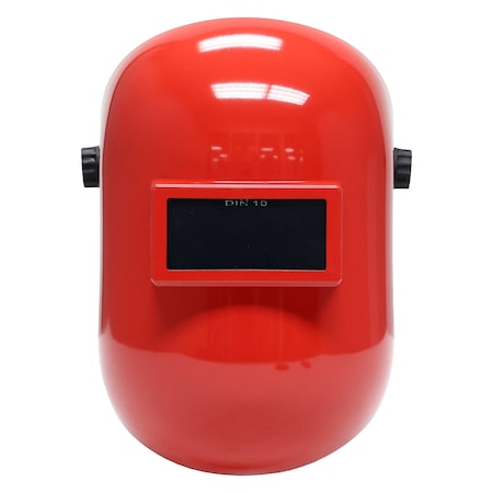Armour Guard Sugar Scoop 2 x 4.25 Red Fiberglass Pipeliner Welding Helmet AGSUGARSCOOPR-EA