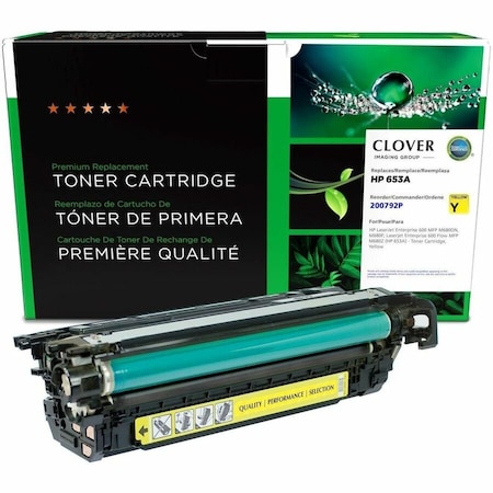 Clover Imaging Group Imaging Remanufactured Yellow Toner Cartridge 200792P