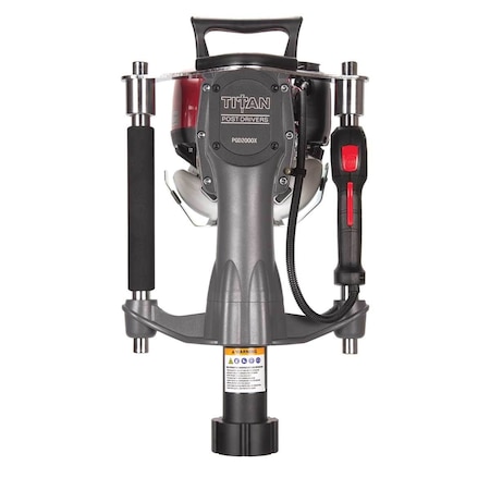 Titan Post Drivers PDG2000X Honda Gas Powered Postdriver, 2" Barrel PGD2000X