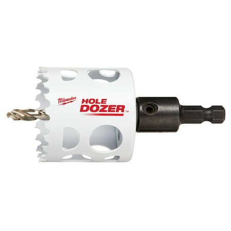 Milwaukee Tool Hole Saw, Diameter:2", Bi-Metal 49-56-9667