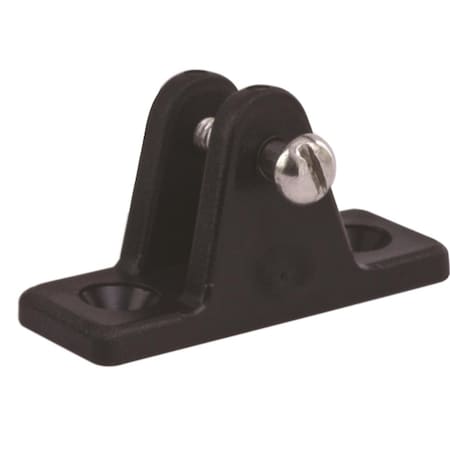 Powerhouse 273231-1 Angled Top Mount Large Deck Hinge Fitting - White PO818185