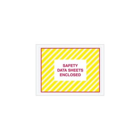 Bubblefast 4 1/2 x 6'' ''Safety Data Enclosed'' SDS Envelopes, 1000PK BFPL498