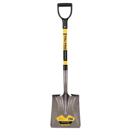 Truper Truper Tru-Tough 41 in. Steel Square Transfer Shovel Fiberglass Handle PCY-FV