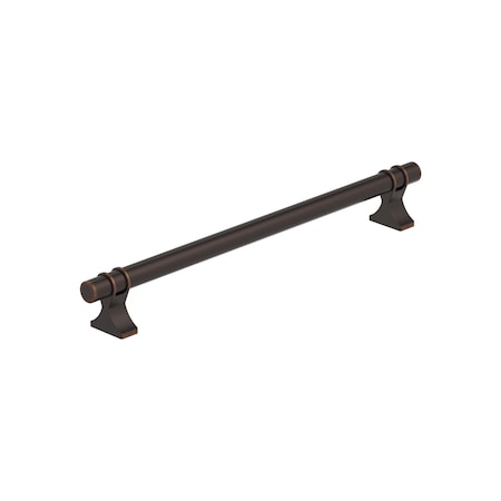 Amerock Davenport 8-13/16 inch 224mm Center-to-Center Oil-Rubbed Bronze Cabinet Pull BP36619ORB