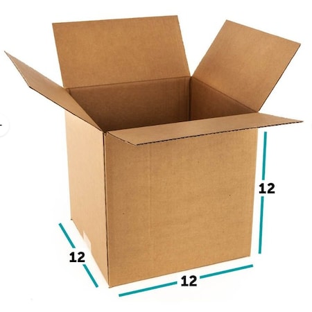 Smurfit Westrock Packaging Solutions Moving Box, 12 X 12 X 12, 32 ECT C 1644533