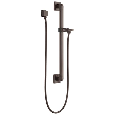 Delta Universal Showering Components Adjustable Slide Bar / Grab Bar Assembly with Elbow 51500-RB