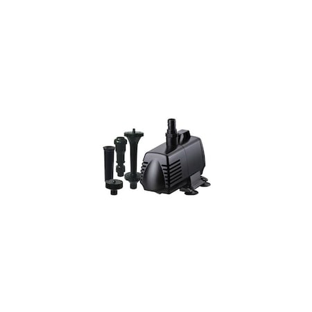 Danner 590 GPH 3/4 In. Pond Pump & Fountain Head Kit 82435