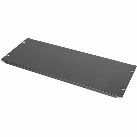 Rocstor 19IN 4U BLANKING PANEL - INCLUDES MOUNTING HARDWARE - HEAVY-DUTY COLD ROLLED BLA Y10E075-B1