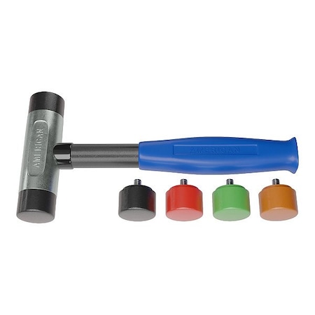 American Hammer Replaceable Tip Hammer, Aluminum, 2 lb AM2ARTCG