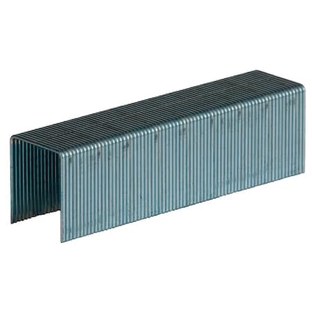 Metabo Hpt Roofing Staple, 1 in W Crown, 1 in L Leg, 16 ga Gauge, Steel, Electro-Galvanized 11302HHPT