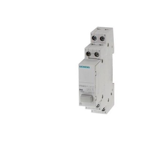 Siemens Pushbutton 3 NO+1 NC with latching functiongray 5TE4812-1