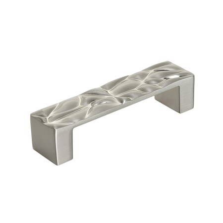Amerock Calathea 3-3/4 in 96 mm Center-to-Center Satin Nickel Cabinet Pull BP100396G10