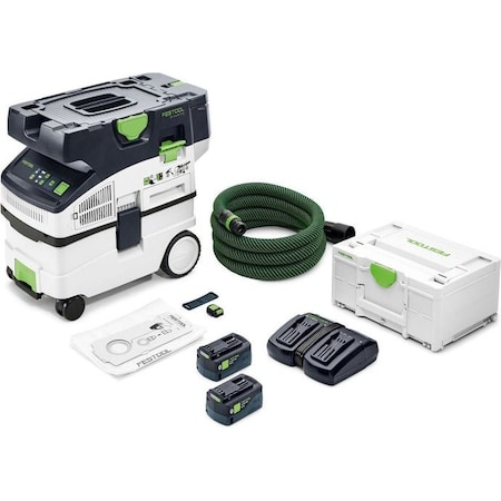 Festool Cordless mobile dust extractor CLEANTEC CTC MIDI I HEPA-Plus 577506