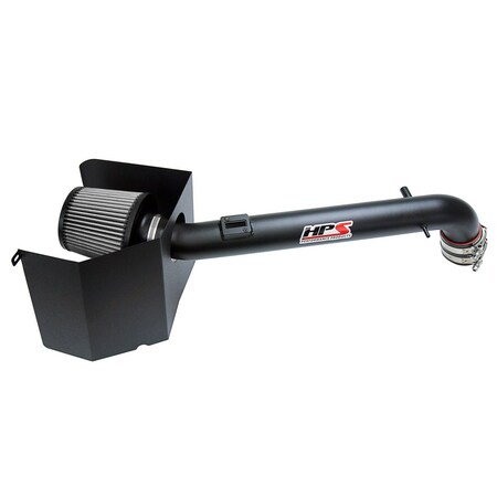 Hps Performance Air Intake Kit with Heat Shield, Black, 827-169WB