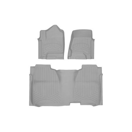 Weathertech Grey, Front and Rear FloorLiner HP 466071IM-465422IM