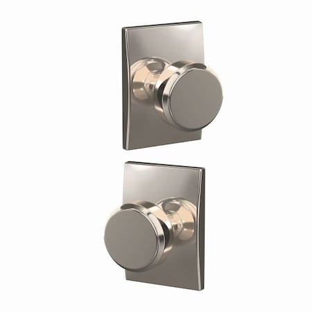 Schlage Residential Schlage Custom Bowery Knob with Century Rose Passage and Privacy Lock with 16600 Latch and FC21BWE618CEN
