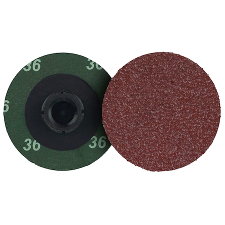 Weiler Coated Abrasive Blending Disc, 2 in dia. 60640