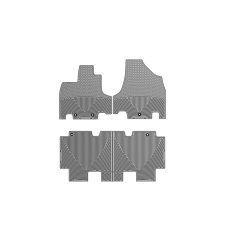 Weathertech Grey, Front and Rear All Weather Floor Mats WTHG211212